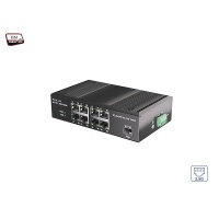 2.5G Industrial Switch 8 Port Uplink 10G SFP Port
