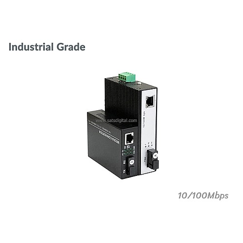 10/100M Industrial Media Converter WDM 20km