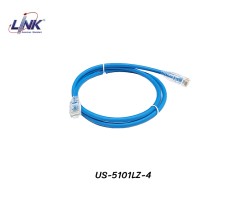 สายแลน Cat6 สำเร็จรูป 1 เมตร LINK รุ่น US-5101LZ-4
