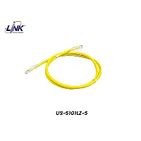 LINK | สายแลน CAT6 UTP สีเหลือง รุ่น US-5101LZ-5 (1M)