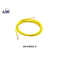 LINK | สายแลน CAT6 UTP สีเหลือง รุ่น US-5102LZ-5 (2M)