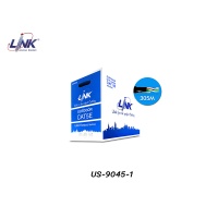 LINK สายแลน UTP Cat5E รุ่น US-9045-1 (100M) LINK สายแลน UTP Cat5E รุ่น US-9045-1 (100M)