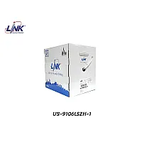 LINK | สายแลน CAT6 UTP Indoor รุ่น US-9106LSZH-1 (100M)