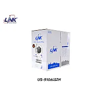 LINK | สายแลน CAT6 UTP Indoor รุ่น US-9106LSZH (305M)