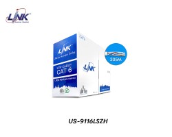 สายแลน Cat6 305 เมตร LINK รุ่น US-9116LSZH