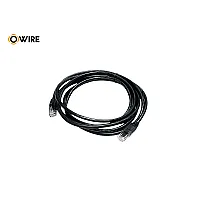 Owire สายแลนสำเร็จรูป Cat6 3 เมตร สีดำ