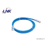 LINK สายแลน CAT6 รุ่น US-5101LZ-4 BLUE (1M)