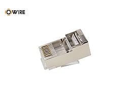 หัวแลน RJ45 FTP CAT6 OWIRE ชุบหนา 50u" 
