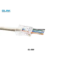 GLINK หัวแลน CAT6 UTP แบบทะลุ รุ่น GL-389 (100 ตัว)