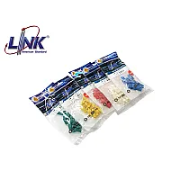 LINK | Plug Boots CAT6 สีฟ้า รุ่น US-6624 (10pcs)