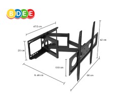 ขาแขวนทีวี LED ติดผนัง 32-65 นิ้ว BDEE รุ่น WA-802