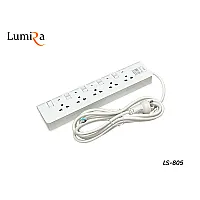 ปลั๊กไฟ 5 ช่อง 10A LumiRa รุ่น LS-805 สายไฟ 3 เมตร
