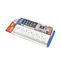 ปลั๊กไฟ 5 ช่อง 10A LumiRa รุ่น LS-805 สายไฟ 3 เมตร