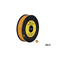 Cable Marker EC-1 (NO.2) ตัวมาร์คสายไฟ สายแลน
