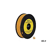 Cable Marker EC-1 (NO.3) ตัวมาร์คสายไฟ สายแลน