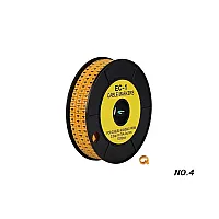Cable Marker EC-1 (NO.4) ตัวมาร์คสายไฟ สายแลน