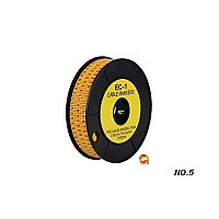 Cable Marker EC-1 (NO.5) ตัวมาร์คสายไฟ สายแลน