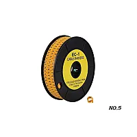 Cable Marker EC-1 (NO.5) ตัวมาร์คสายไฟ สายแลน