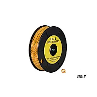 Cable Marker EC-1 (NO.7) ตัวมาร์คสายไฟ สายแลน