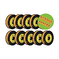 Cable Maker EC-1 (0-9) ตัวมาร์คสายไฟ สายแลน สายโทรศัพท์