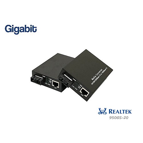 Gigabit Media Converter 950GS-20 Dx 20km
