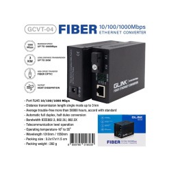 Gigabit Media BIDI 3KM GLINK รุ่น GCVT-04