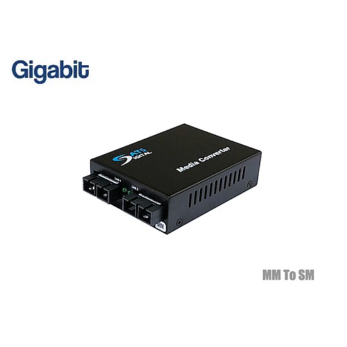 GIGABIT MEDIA CONVERTER MM850 TO SM1310