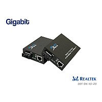 Gigabit Media Converter DX 20km รุ่น SDT-DX-1G-20