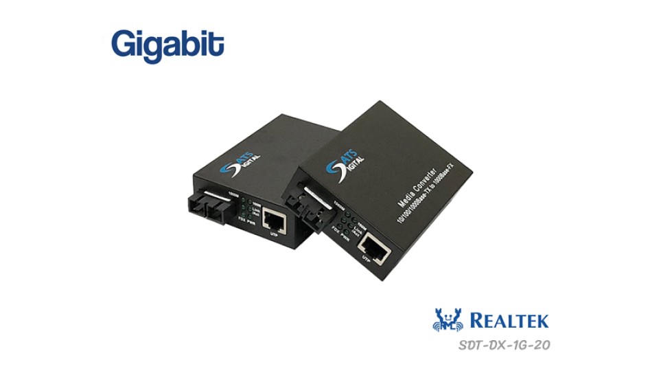 Gigabit Media SM DX 20KM รุ่น SDT-DX-1G-20