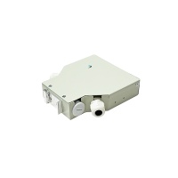 DIN Rail Terminal Box Duplex Indoor 6 Core ไม่รวมตัวต่อ