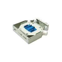 DIN Rail Terminal Box Duplex Indoor 6 Core ไม่รวมตัวต่อ
