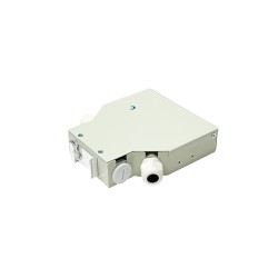 DIN Rail Terminal Box Duplex Indoor 12 Core ไม่รวมตัวต่อ