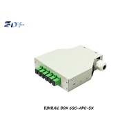 DIN Rail Terminal Box SC/APC Indoor 6 Core DIN Rail Terminal Box SC/APC Indoor 6 Core