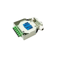 DIN Rail Terminal Box SC/APC Indoor 6 Core