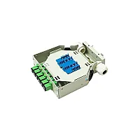 DIN Rail Terminal Box SC/APC Indoor 6 Core
