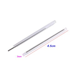 สลิปหุ้มรอยสไปรท์ ขนาดรู 3mm ยาว 4.5cm แพ็ค 100 ชิ้น สลิปหุ้มรอยสไปรท์ ขนาดรู 3mm ยาว 4.5cm แพ็ค 100 ชิ้น