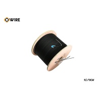 สายไฟเบอร์ออฟติก SM 1 Core FRP, LSZH Flat Type (1KM) สายไฟเบอร์ออฟติก SM 1 Core FRP, LSZH Flat Type (1KM)