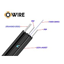 สายไฟเบอร์ออฟติก 1 Core 250 เมตร + Media BIDI 10/100
