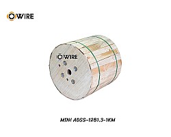 สายไฟเบอร์ออฟติก MINI ADSS 12C SM OWIRE (1KM)