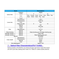 สายไฟเบอร์ออฟติก MINI ADSS SM 12 CORE (1KM)