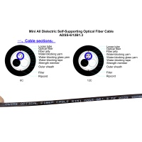 สายไฟเบอร์ออฟติก MINI ADSS SM 12 CORE (1KM)