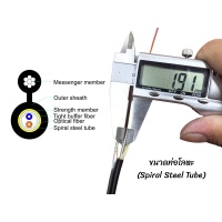 FTTH SM FIG8 Armored 2C เข้าหัว SC/UPC (200M) FTTH SM FIG8 Armored 2C เข้าหัว SC/UPC (200M)