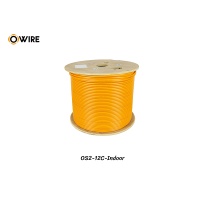 สายไฟเบอร์ออฟติก INDOOR 12 Core OWIRE 1KM (ไม่มีสลิง) สายไฟเบอร์ออฟติก INDOOR 12 Core OWIRE 1KM (ไม่มีสลิง)