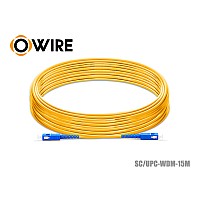 Owire Patch Cord Fiber SM SC/UPC SX (15M)