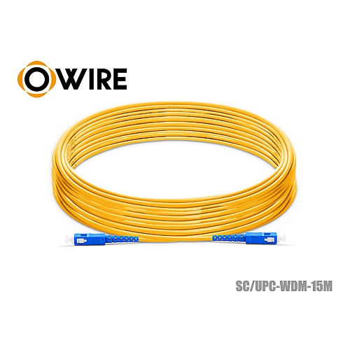 PATCH CORD SM OWIRE SC/UPC SX (15M)
