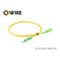 Patch Cord SC-FC (APC) SM Simplex ยาว 1 เมตร