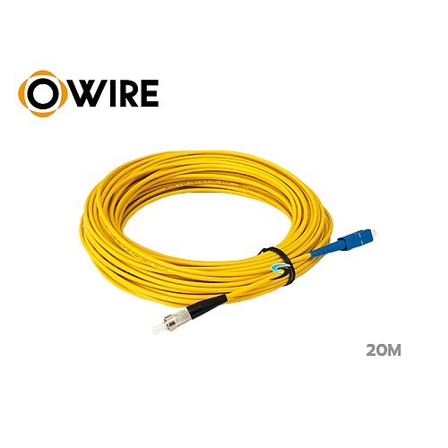 PATCH CORD SM OWIRE SC-FC/UPC SX (20M)