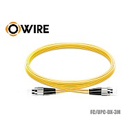 Owire Patch Cord Fiber SM FC/UPC Duplex (3M)