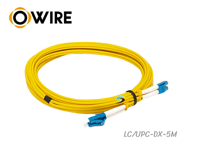 Owire Patch Cord Fiber SM LC/UPC Duplex (5M)