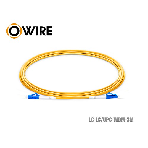 Patch Cord LC-LC (UPC) SM Simplex ยาว 3 เมตร